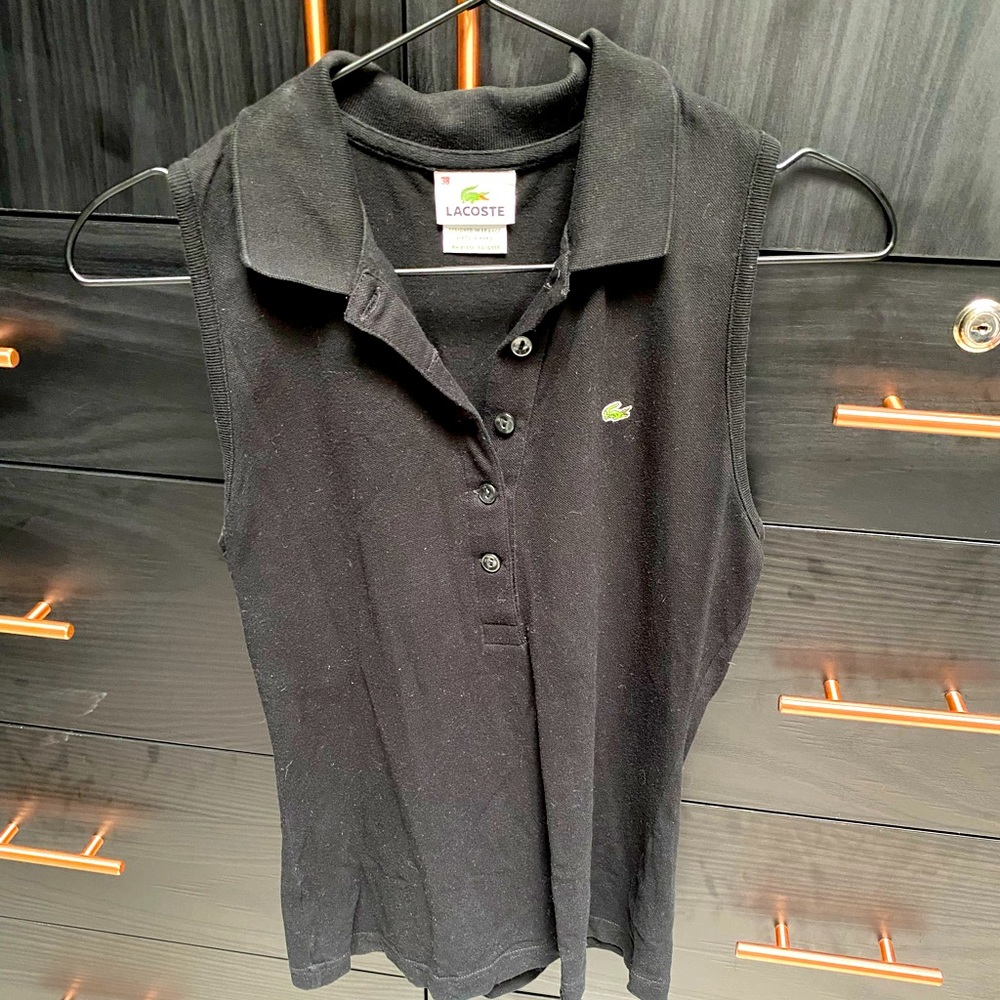 Lacoste sleeveless polo